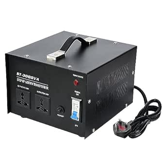 Hi8us 3000W Voltage Converter Transformer