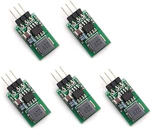 WANGCL 5Pcs 5V 1A Mini Three-Terminal Regulator Block Instead of LM7805 5.5~32V Input