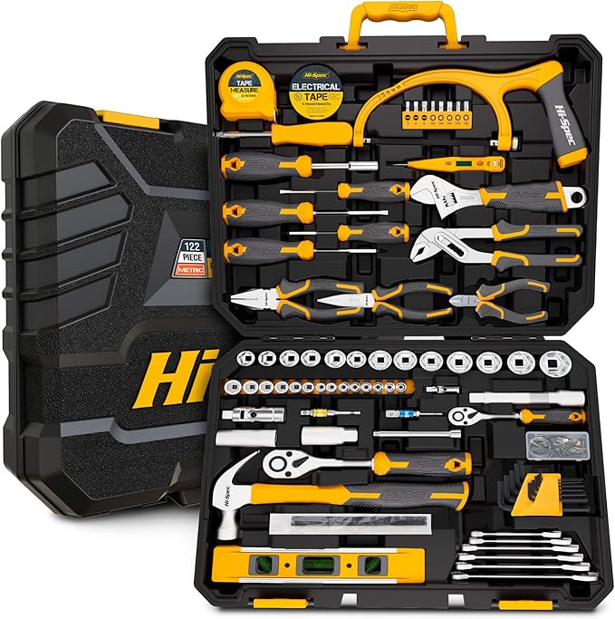 122 Piece Auto Mechanics Tool Kit