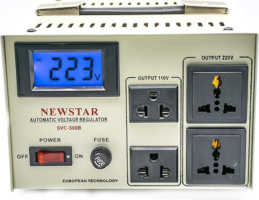 Newstar SVC500 Power Converter Regulator Stabilizer